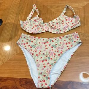 EUC Victoria’s Secret two piece swimsuit